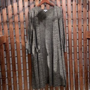 Two-toned Brown cardigan